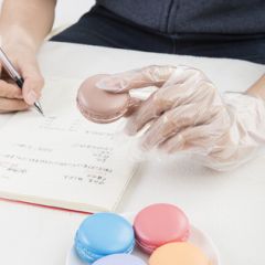韩国原产Myungjin厨用一次性手套塑料手套薄膜手套 50张